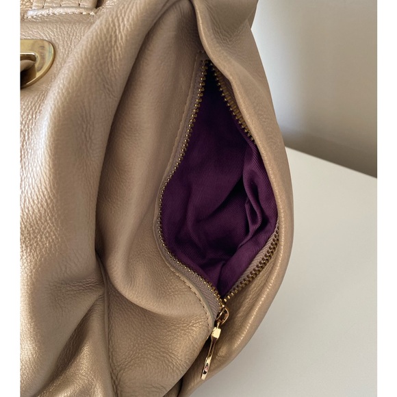 Beautiful Bronze Leather Christopher Kon Atelier Satchel - Picture 7 of 14